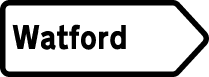 WATFORD Sign